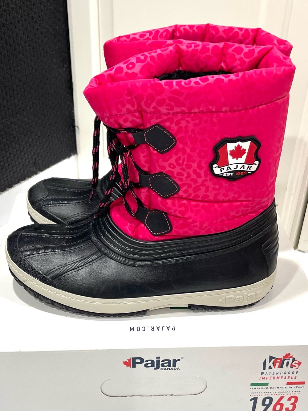 Pajar Waterproof -40F Kids Winter Boots NIB